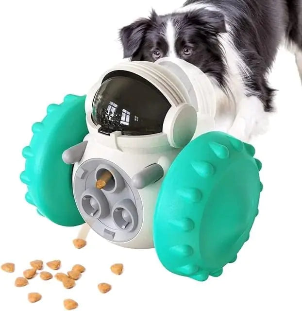 Interactive Dog Tumbler Toy with Slow Feeder and IQ Training