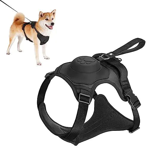 All-in-One Dog Harness and Retractable Leash Set